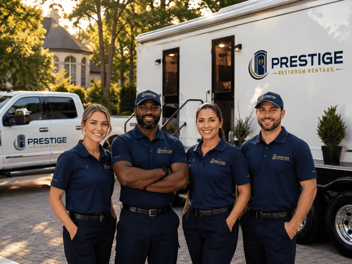 Trusted Luxury Portable Restrooms company in Center Point, TX